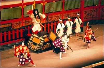 Le "kabuki" est une variante du karaté, art martial d'origine japonaise.