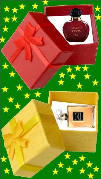 Quelle est la couleur du cadeau pour la petite Vanessa Paradis ?