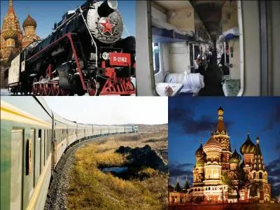 On est partie pour une balade de 7 jours pour 9 200 km de voyage. Nous relirons la capitale de ce gigantesque pays à la ville « seigneur de l'est ». Egalement, nous traverserons 7 fuseaux horaires ! 
Quel est ce train ?