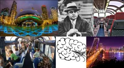 Allons prendre ce train de prestige, nous partirons de la ville d'Al Capone pour rejoindre la ville du pont à la porte dorée. Vous traverserez les montagnes rocheuses, le fleuve Colorado, les canyons de l'Utah, la baie de San Francisco Ce train porte le nom d'un vent chaud et agréable.
Quel est ce train ?