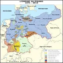 Grâce à qui voit-on l'unification des États allemands en 1870 ?