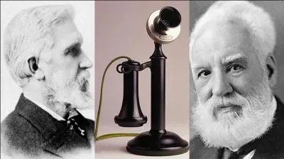En quelle année a été créé le téléphone par E. Gray et par A.G. Bell ?