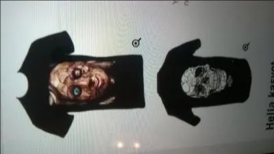 Qui est représenté sur ce tee-shirt ?