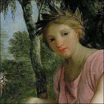 Melpomène, muse de la tragédie, se présente avec une couronne faite d'une branche de vigne. Comment s'appelle une telle couronne ?