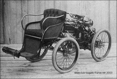 Comment s'appelle la première Bugatti ?