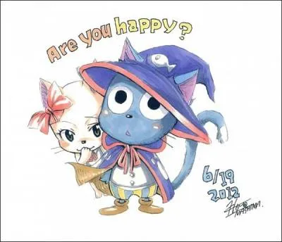 De quel anime viennent ces deux petits chats ?