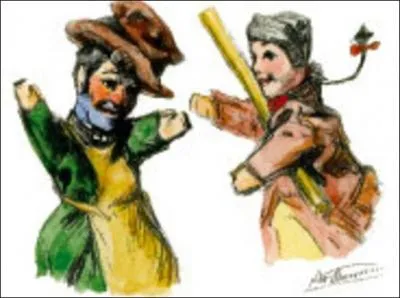 Ces deux petits personnages font partie du spectacle de...