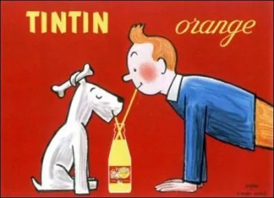 De quelles couleurs sont les oranges dans un album de Tintin ?
