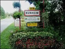 Nous restons en Alsace. Je vous emmène Kunheim. Commune de l'arrondissement de Colmar-Ribeauvillé, elle se situe dans le département ...