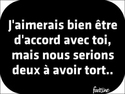 Bien mal acquis ne profite...