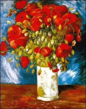 Qui a peint "Les coquelicots" en 1886 ?