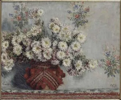 Qui a peint "Chrysanthèmes" ?