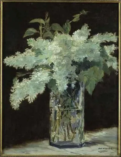 Qui a peint "Lilas blancs" ?