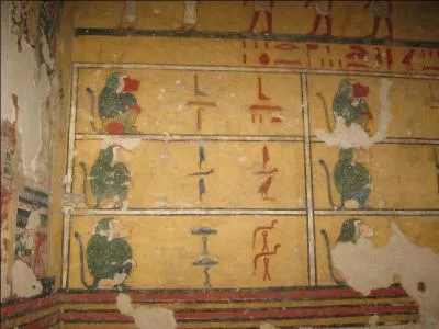Groupe de singes arms gardant les tombes royales des pharaons : quel est ce groupe ?