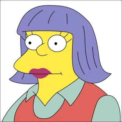 Comment s'appelle la femme de Wiggum ?