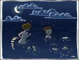 Pour prendre un bain de minuit, il faut...