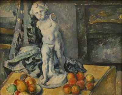 Qui a peint "Nature morte avec statuette" ?