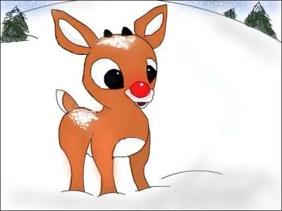 Quel renne a un nez rouge ?