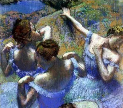 Qui a peint "Danseuses bleues musée Poushkin" ?