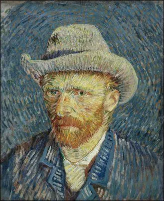 Qui a peint "Autoportrait avec chapeau de feutre gris" ?