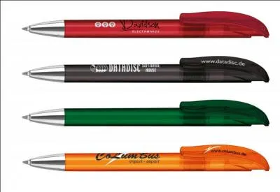 Quelles sont les quatre couleurs classiques des stylos ?