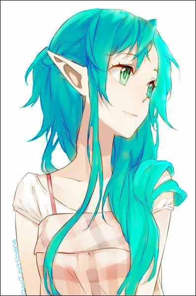 Qui est ce personnage à la chevelure bleue ?