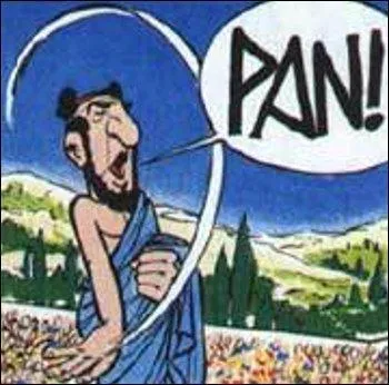 Dans "Astérix aux Jeux olympiques", il est donné une explication à l'onomatopée désignant le bruit d'une détonation : laquelle ?