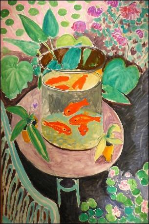 « Poissons rouges » de Matisse est un subtil équilibre entre la rigueur et la sensibilité. Comment se nomme ce poisson d'eau douce ?