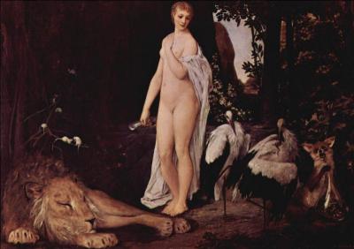 Gustave Klimt a peint cette toile : « Nu féminin aux animaux dans un paysage ». Raoul Ruiz réalisa, en 2005, un film retraçant la vie de ce peintre. Quel acteur y tenait son rôle ?