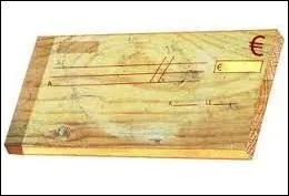 Donnez-moi la définition d'un "chèque en bois" :