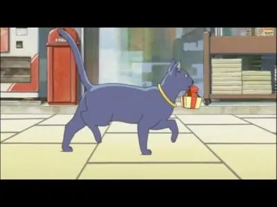 Que contient le paquet qu'il tient ?