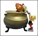 Dans quoi est tomb Oblix quand il tait petit ?