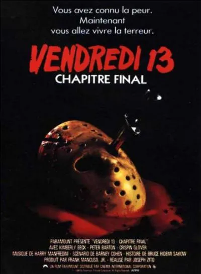 Comment s'appelle l'effroyable tueur de la saga "Vendredi 13" ?