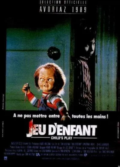 Comment s'appelle le tueur de la saga "Jeu d'enfant" ?