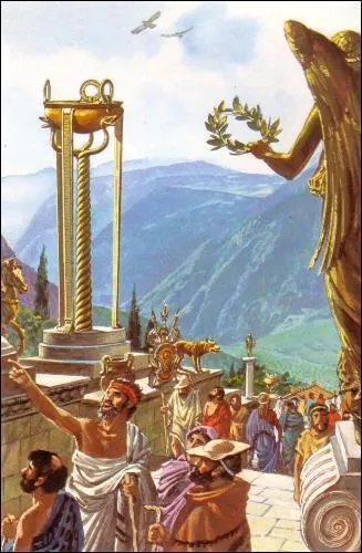 Procession, regroupant tous les habitants d'Athènes, suivant la voie sacrée qui montait à l'Acropole afin d'honorer la déesse de la cité : quelle est cette fête ?