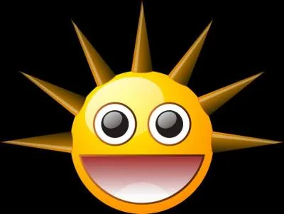 Combien de pics a ce smiley sur sa tête ?