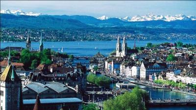 Dans quel pays pouvez-vous voir Zurich ?