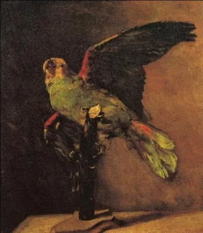 Qui a peint "Le perroquet vert" ?