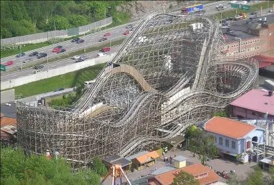 « Balder » sont des montagnes russes en bois du parc « Liseberg », situé à Göteborg, en Suède. Quelle est la mascotte de ce parc ?