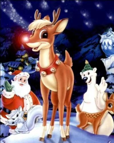 J'ai le nez rouge, quel est mon nom ?