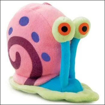 Je suis l'animal de compagnie de Bob l'éponge et mon nom est...