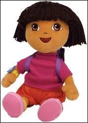 Vêue d'un short orange et d'un tee-shirt rose, mon sac à dos bien en place, je pars à l'aventure. Qui suis-je ?