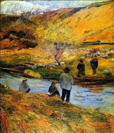 Qui a peint "Pêcheur Breton " ?