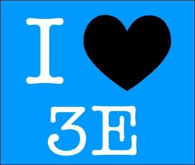 J'ai encore changé de classe cette année. Indice : avant E et C, pas encore à B.