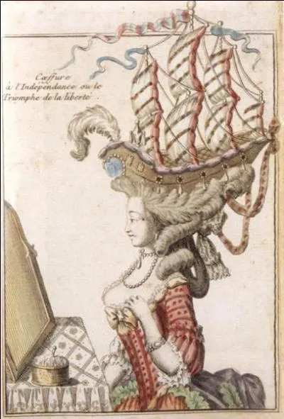 Juste avant le précédent, la pauvre se fit trancher la tête en toute légalité sans pouvoir se changer. Elle alla à la guillotine en haillons, elle qui portait sur ses perruques des bateaux !