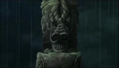 Dans quel dessin anim peut-on voir cette statue ?