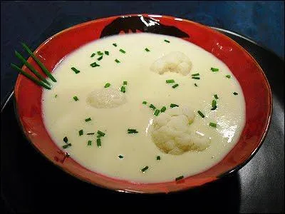 Un potage à base de chou-fleur est appelé :