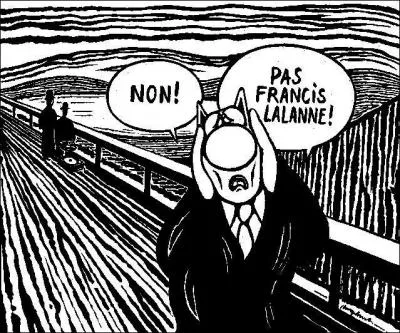 Quel tableau Le Chat parodie-t-il ?