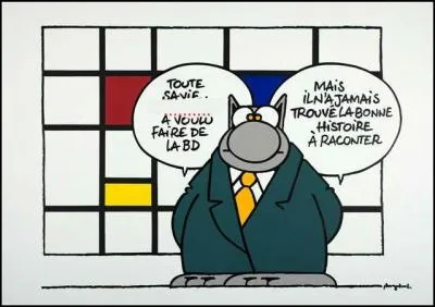 A quel peintre Le Chat fait-il référence ?