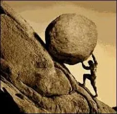 Qui est ce fils d'Éole, fondateur de Corinthe, qui dénoncera Zeus d'avoir enlevé une jeune vierge ? Pour le punir, il sera condamné à pousser éternellement un rocher au sommet d'une montagne.